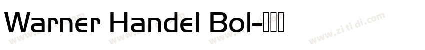 Warner Handel Bol字体转换